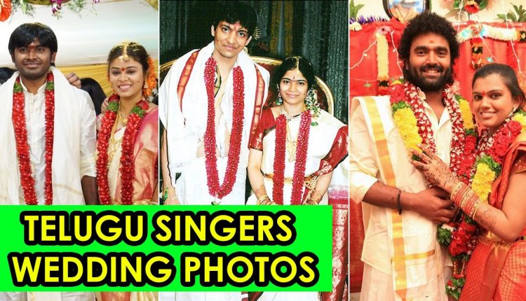 Telugu Singers Wedding Photos