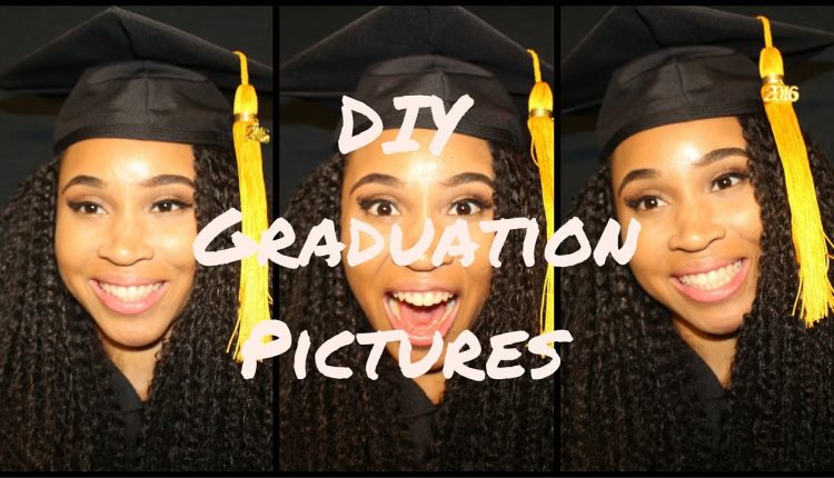 DIY Graduation Professional Pictures at Home