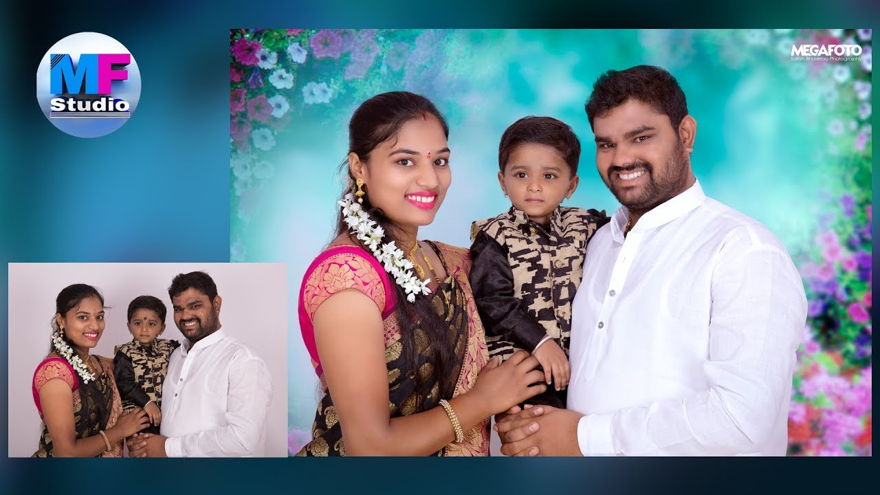 Photoshop cc tutorial in Hindi | Family Photo Editing