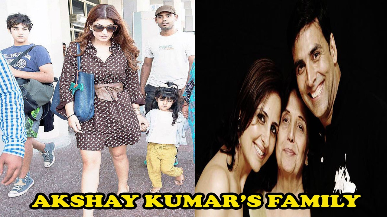 Akshay Kumar's family Photo With Wife,Children,Sister,Father&Mother
