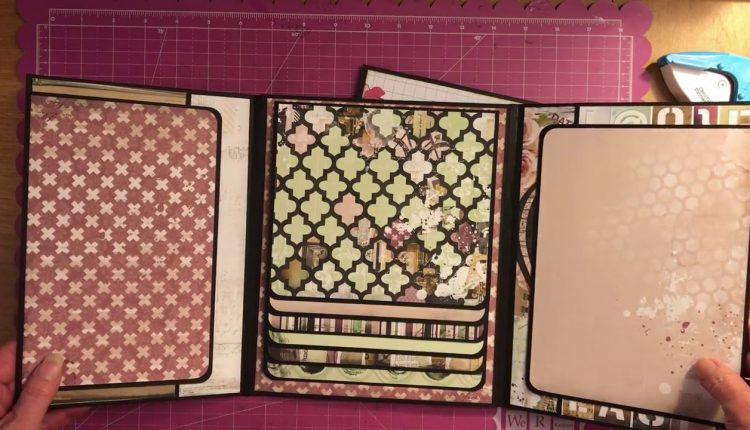 How To tutorial To Make My All Occasion Mini Photo Album Part 1