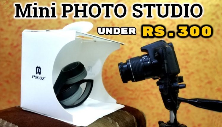 Mini Photo Studio Under Rs.300 in INDIA | Puluz