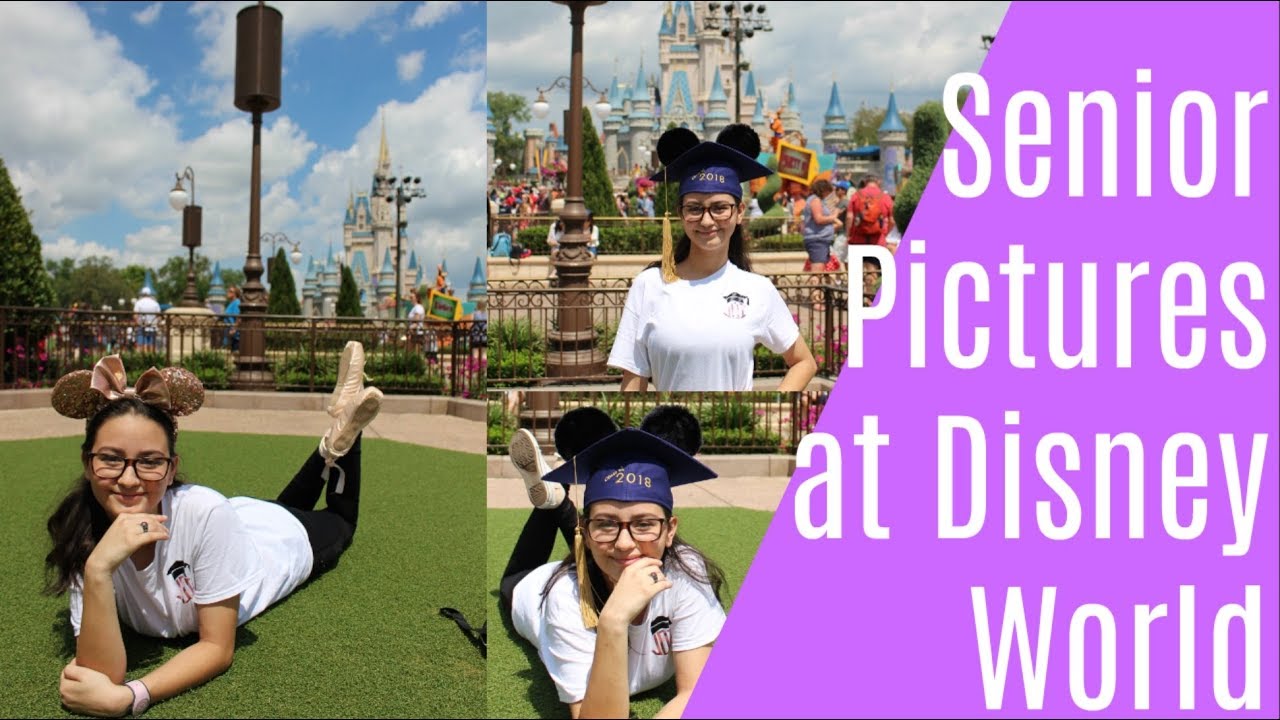 Taking Senior Pictures at Disney World