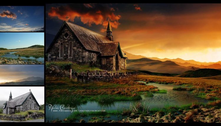 Photoshop Tutorial  in  Nepali  Dramatic Photo ART | Creative Photo Manipulation