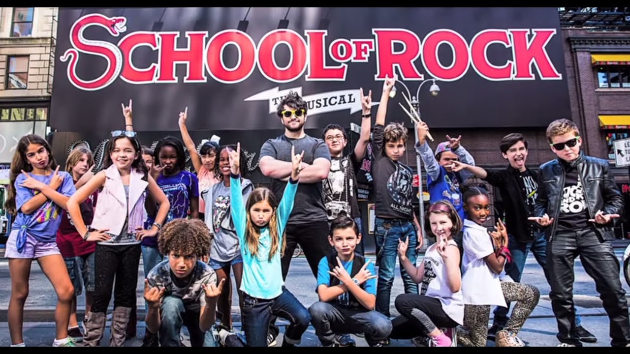 Alex Brightman & Kids Rock Out in Promo Photo Shoot | SCHOOL OF ROCK: The Musical