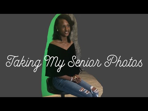 Taking My Senior Photos Vlog || AsiaShanyia