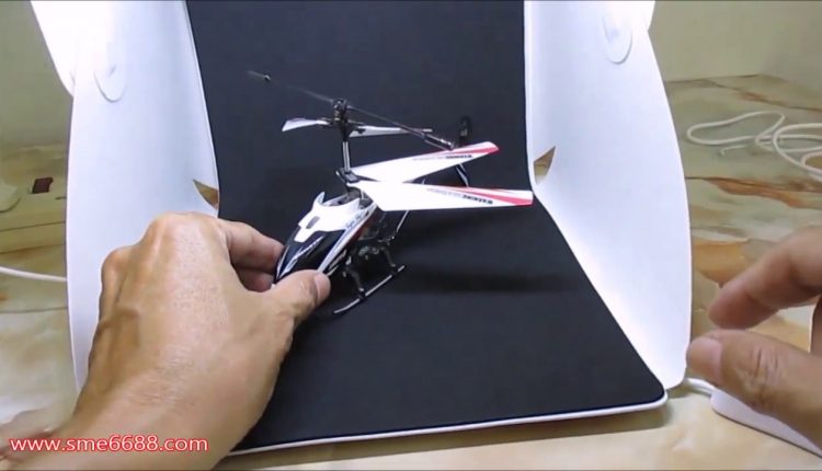 How to setup Mini Photography Studio Photo Light Box at Home