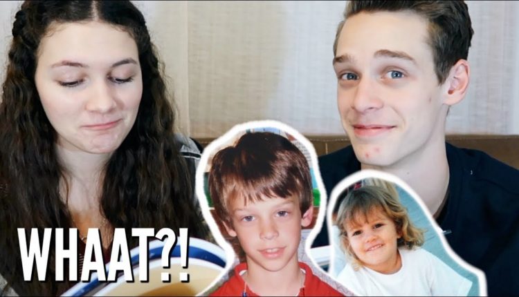 Reacting To Our Old School Photos