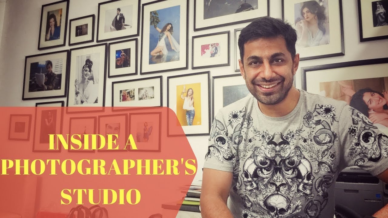 Inside a fashion Photographer's Studio ! |  Praveen Bhat Photography Studio