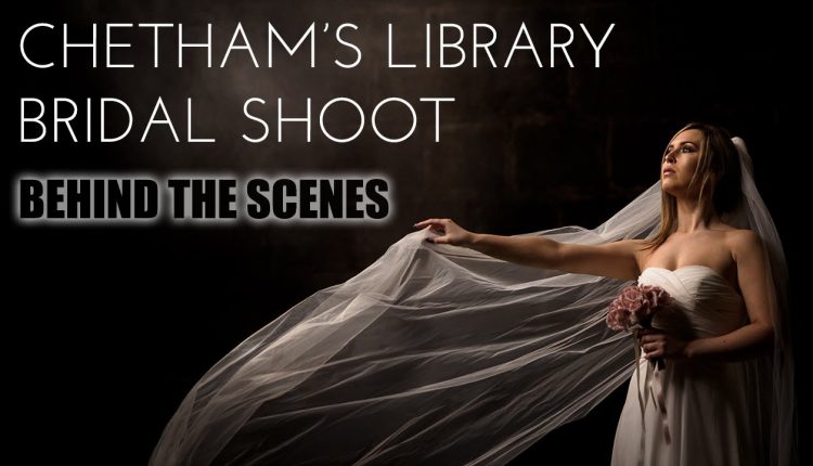 Chetham's Weddings bridal shoot | Behind the scenes