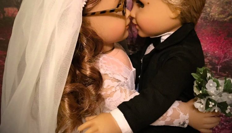 American girl doll wedding pics!