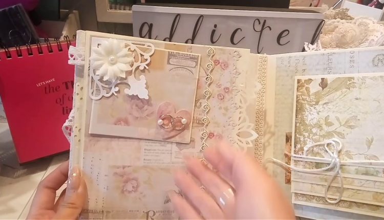 Wedding Album Project Share Shabby Chic