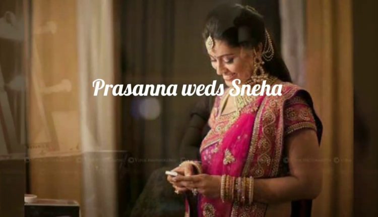Sneha Prasanna wedding pics