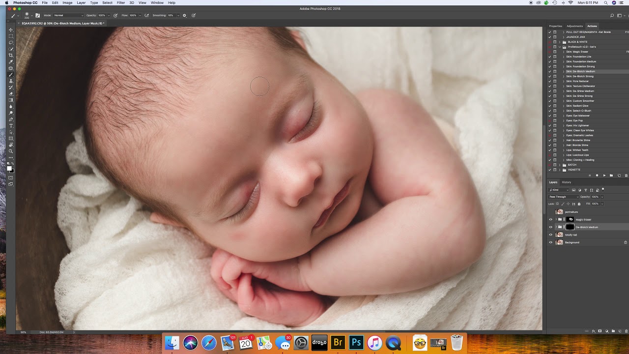 Totally Rad actions by Pro Retouch vs. Imagenomics, Portraiture plugin for Photoshop