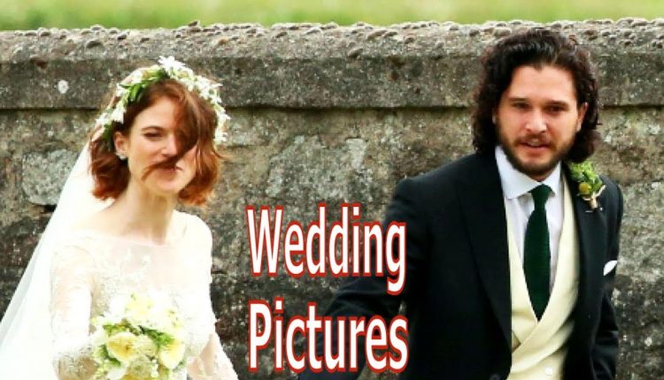 Kit Harrington and Rose Leslie Wedding Pictures