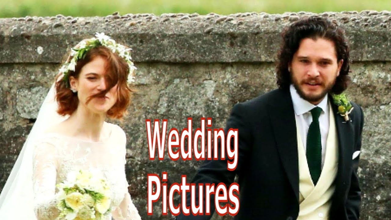 Kit Harrington and Rose Leslie Wedding Pictures