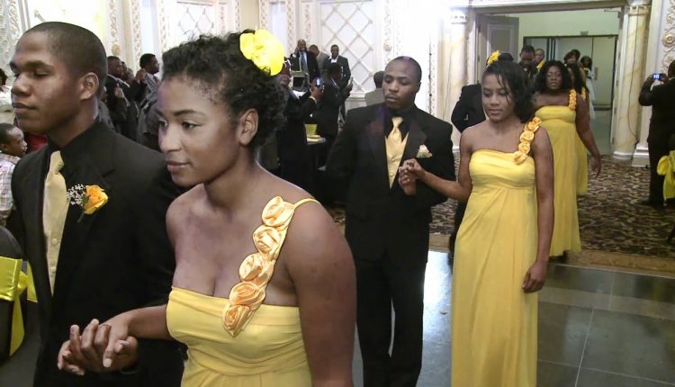 Haitian Bridal Party Processional | GTA Haitian Wedding Ceremony | Toronto Videography Photography