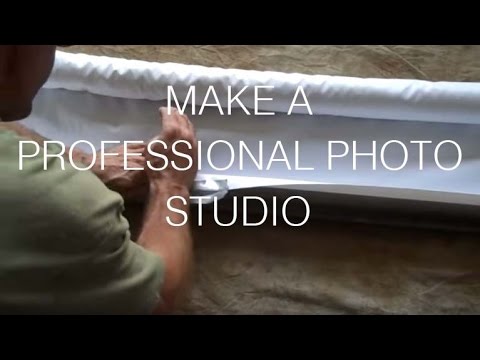 How-to Make a Professional Photo Studio in Your Garage