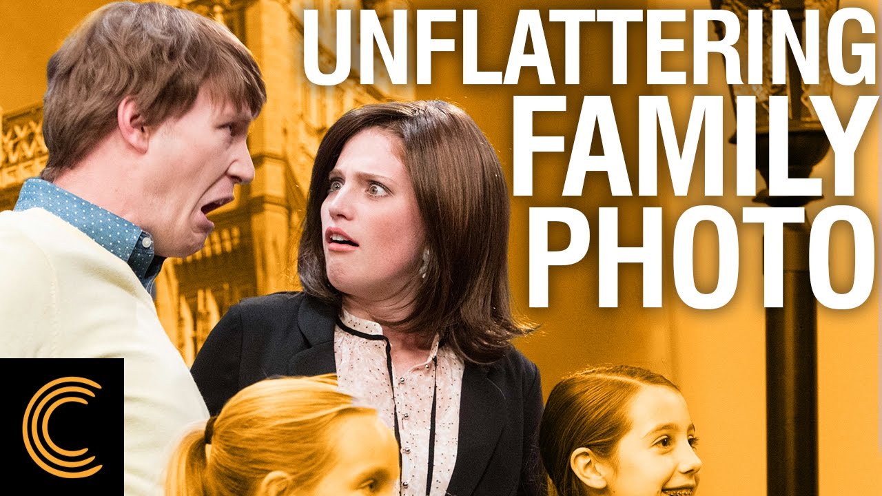 Unflattering Family Photo