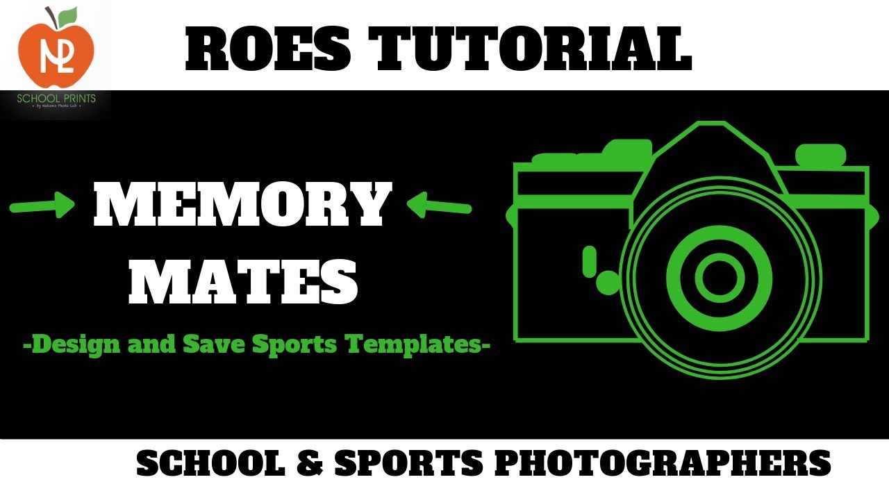Sports Photo Lab - Order Memory Mates - Custom Templates in School Prints ROES