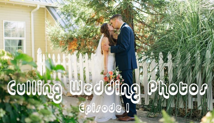 WEDDING PHOTOGRAPHY WORKFLOW // EP1