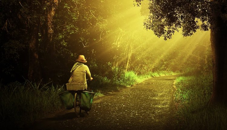 Photoshop Tutorial | Dramatic Photo Art Human Interest - Go Home [Speedart]