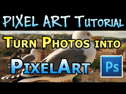 Pixel Art Tutorial - Turn Photos into Pixel Art in Photoshop