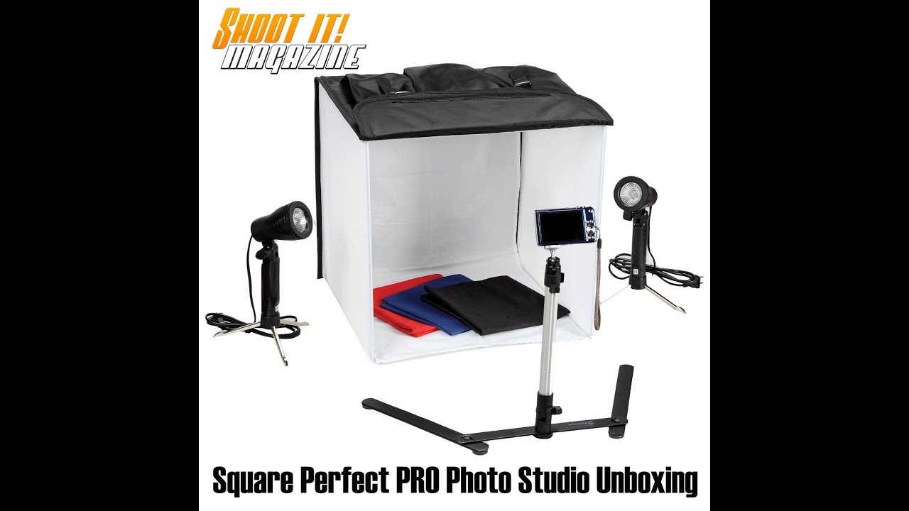 Square Perfect Pro Series Photo Studio Softbox Unboxing
