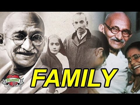 Mahatma Gandhi Family With Parents, Wife, Sons, Brother and Sister Photos