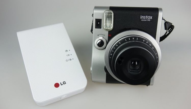 Instant Photo Shootout - Fujifilm Instax Mini 90 Camera & LG PD239 Zink Printer