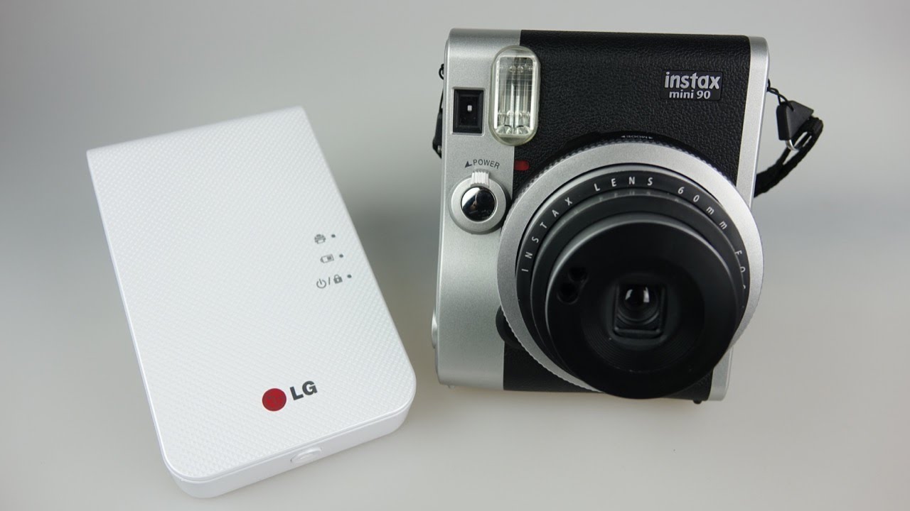 Instant Photo Shootout - Fujifilm Instax Mini 90 Camera & LG PD239 Zink Printer