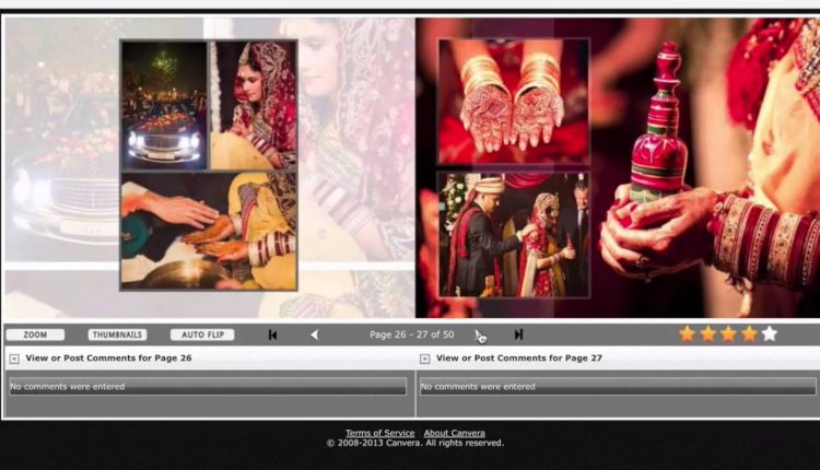 Canvera Wedding Album Sample