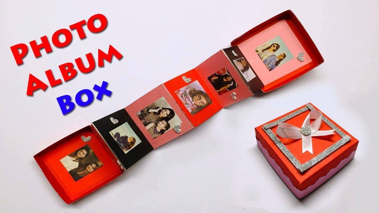 DIY Photo Album Box | Magic Gift Box Idea | Paper Craft Ideas