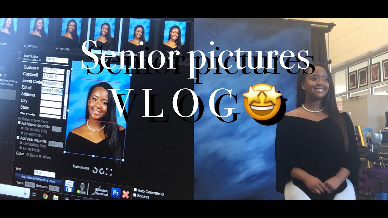 MINI SENIOR PICTURES VLOG ! ( what to expect)