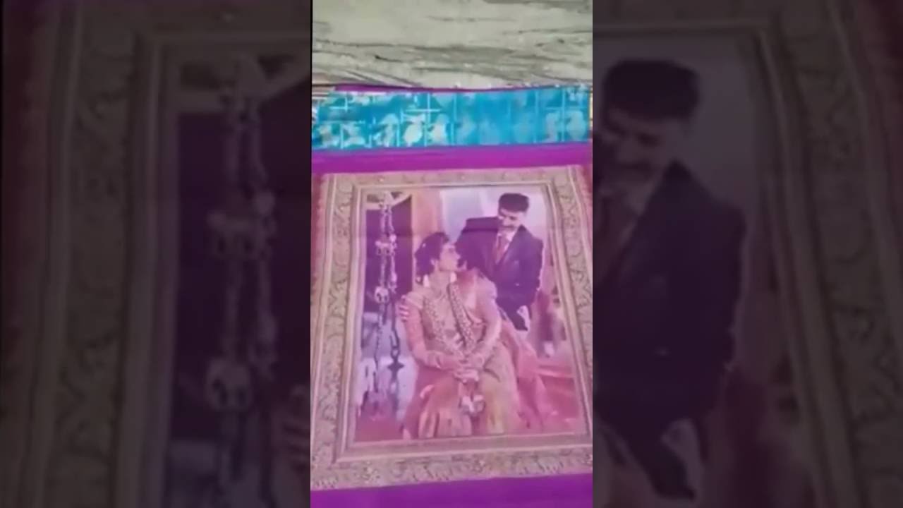 Bridal photo on saree  | aswesome saree desing