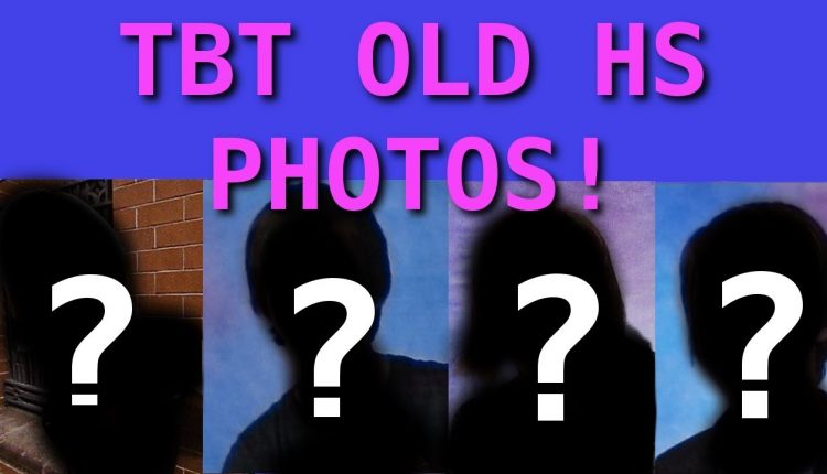 Throw Back Thursday (High School Photos)