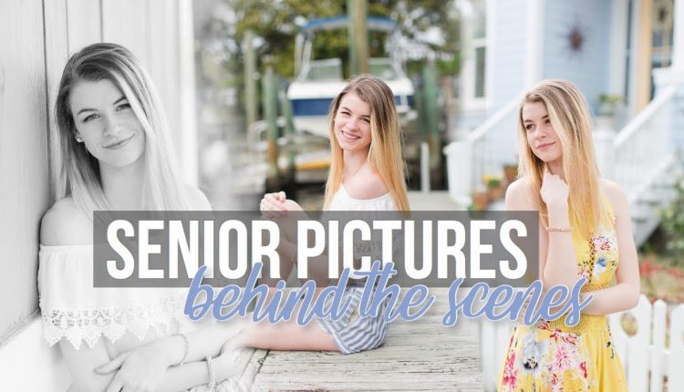 VLOG || SENIOR PICTURES AT THE BEACH: BEHIND THE SCENES