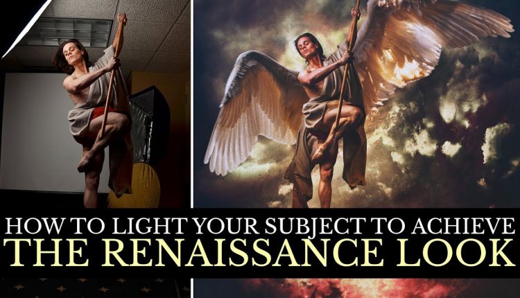 Photography lighting techniques to achieve the Renaissance Look | Fine Art Composite Tutorial