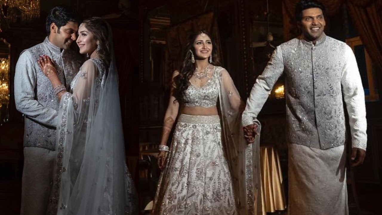 Arya Sayesha Marriage Photos / Wedding
