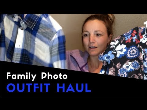 Family Photo Outfits/Haul