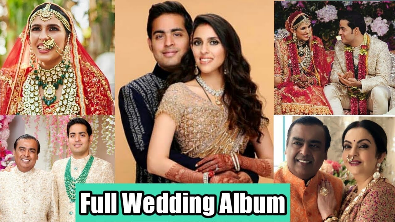 Akash Ambani & Shloka Mehta Full Wedding Album From Wedding To Reception
