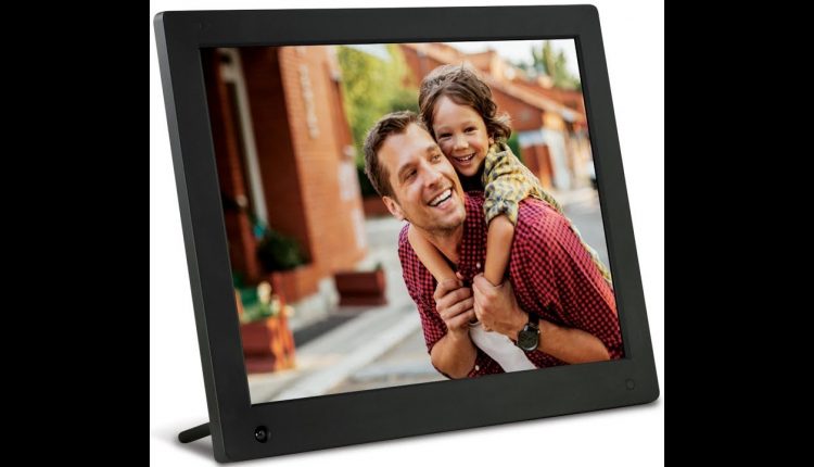 NIX Advance - 12-Zoll-Digital-Foto und HD-Video (720p) Rahmen mit Bewegungs-Sensor und 8 GB Speicher