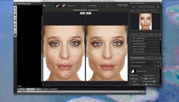 Perfect Portrait 1 vs. Portrait Professional 10