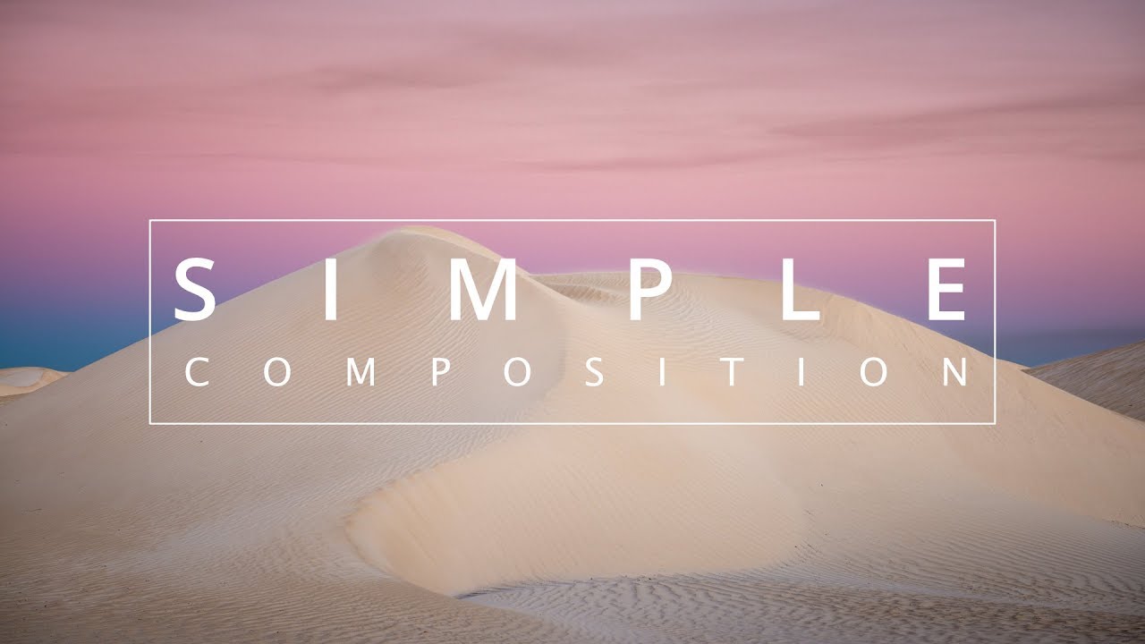 Finding Simple Compositions in the Sand Dunes | Minimalist Landscape Photography