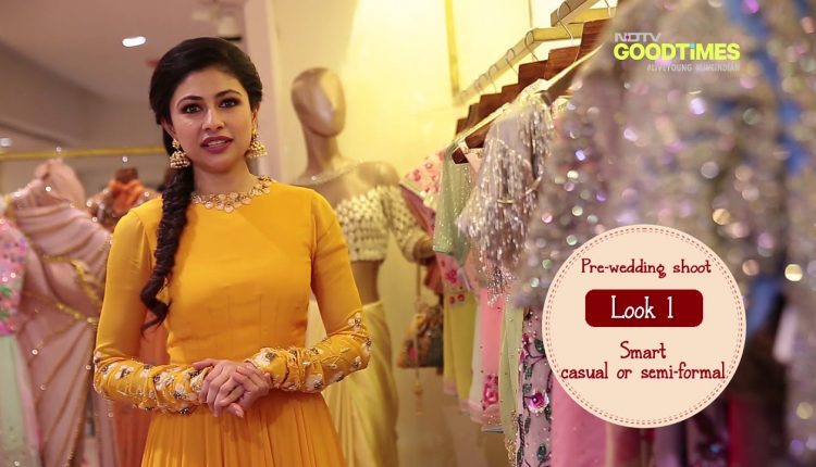 How to dress for your pre-wedding shoot