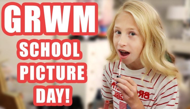 GRWM School Picture Day with Natural hair (funny stay at home mom)