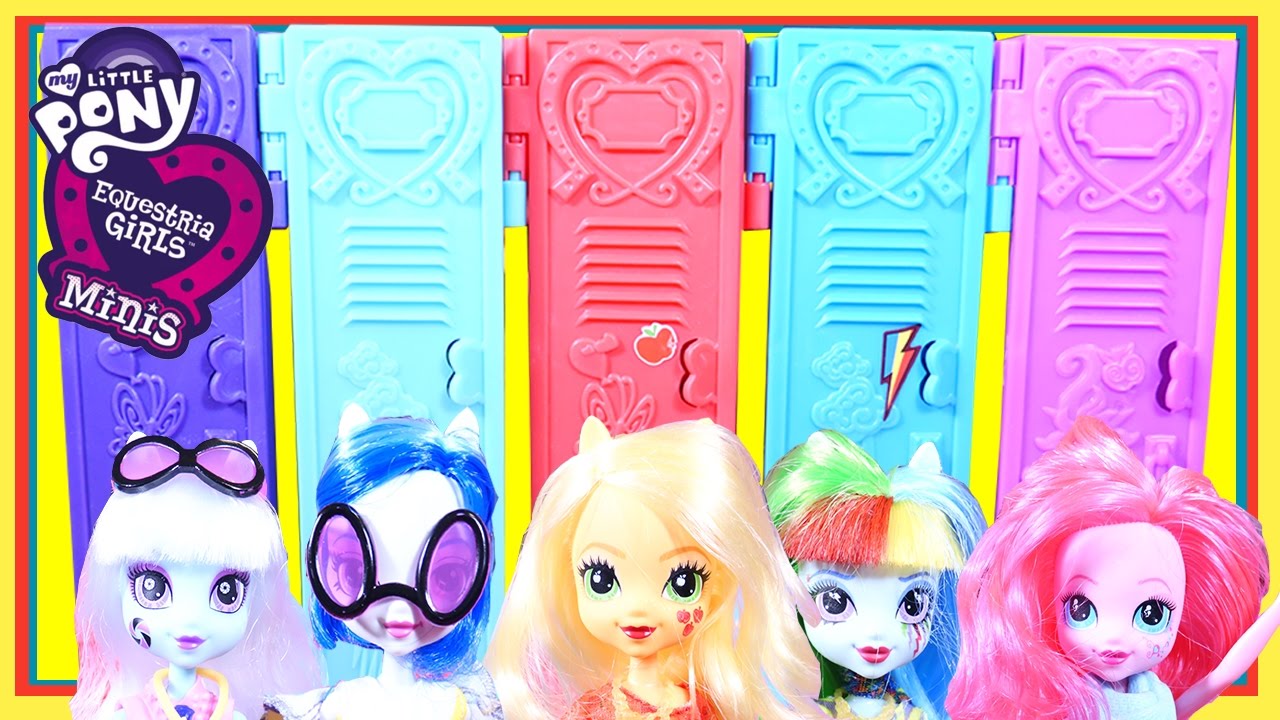 My Little Pony - Equestria Girls School Lockers Playset - Includes Photo Finish Fashion Doll