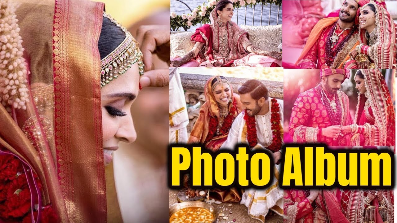 Deepika Padukone and Ranveer Singh Marriage Photo Album