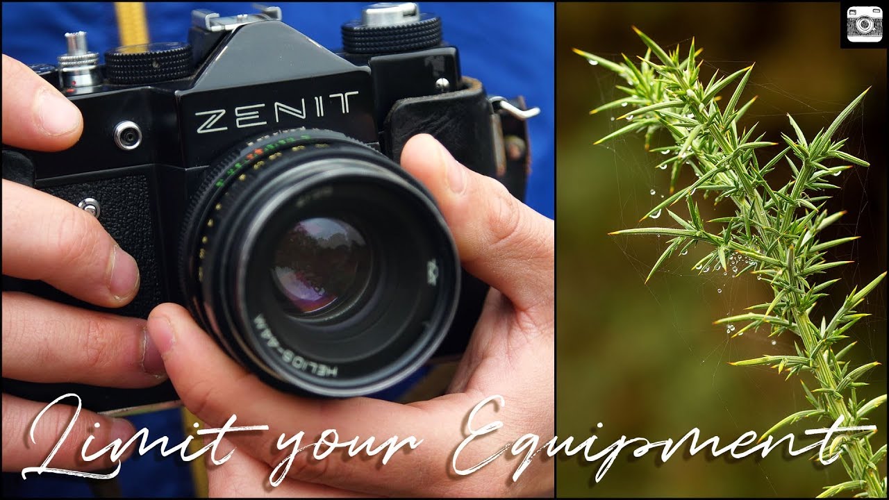 Limit your equipment to become a better photographer