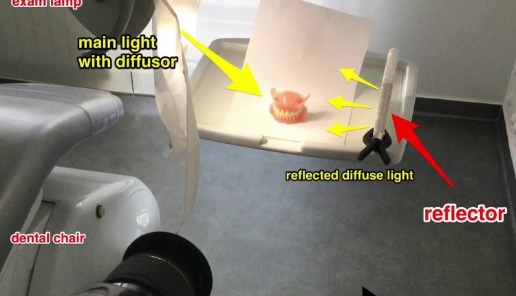Convert your dental chair into a professional photo studio with no costs